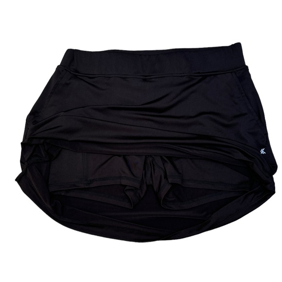 Kyodan Golf Women’s S Black Stretchy Athletic Skort with Built in Shorts - Picture 5 of 9